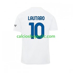 Inter Milan Lautaro Martinez 10 Maglia Trasferta 2023/2024 Manica Corta